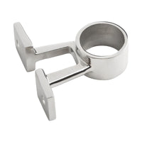 Stylish Boat Frame Rail Mount in Polished Stainless Steel for All Models