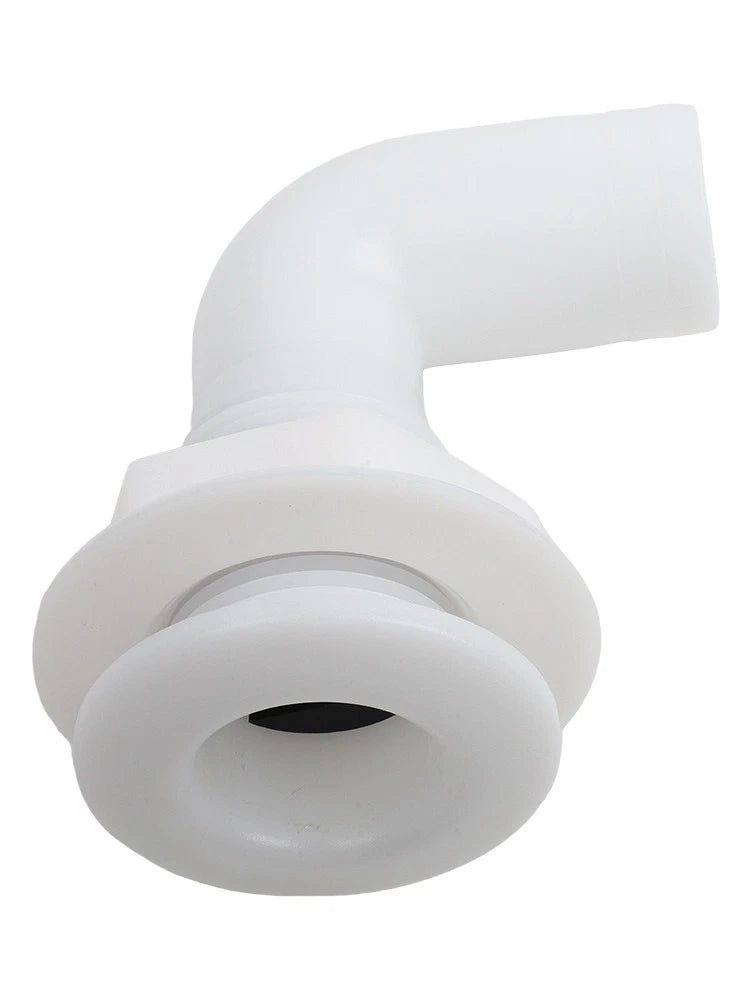 Nylon 90° Boat Drain Elbow for Bilge Pump Systems