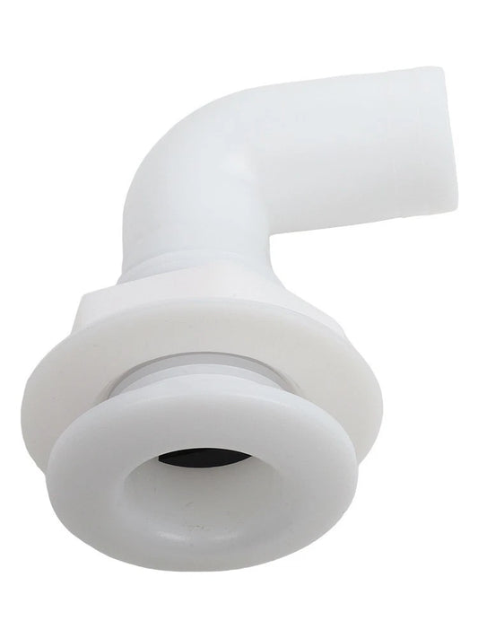 Nylon 90° Boat Drain Elbow for Bilge Pump Systems
