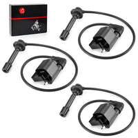 Ignition Coil & Spark Plug Cap Wire for Kawasaki Mule PRO-FXT 2022-2023