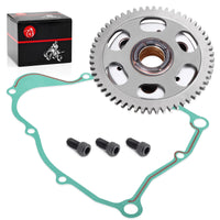 One Way Bearing Starter Clutch Gear w/ Gasket for Yamaha Tri-Moto 225 (1983-1986)