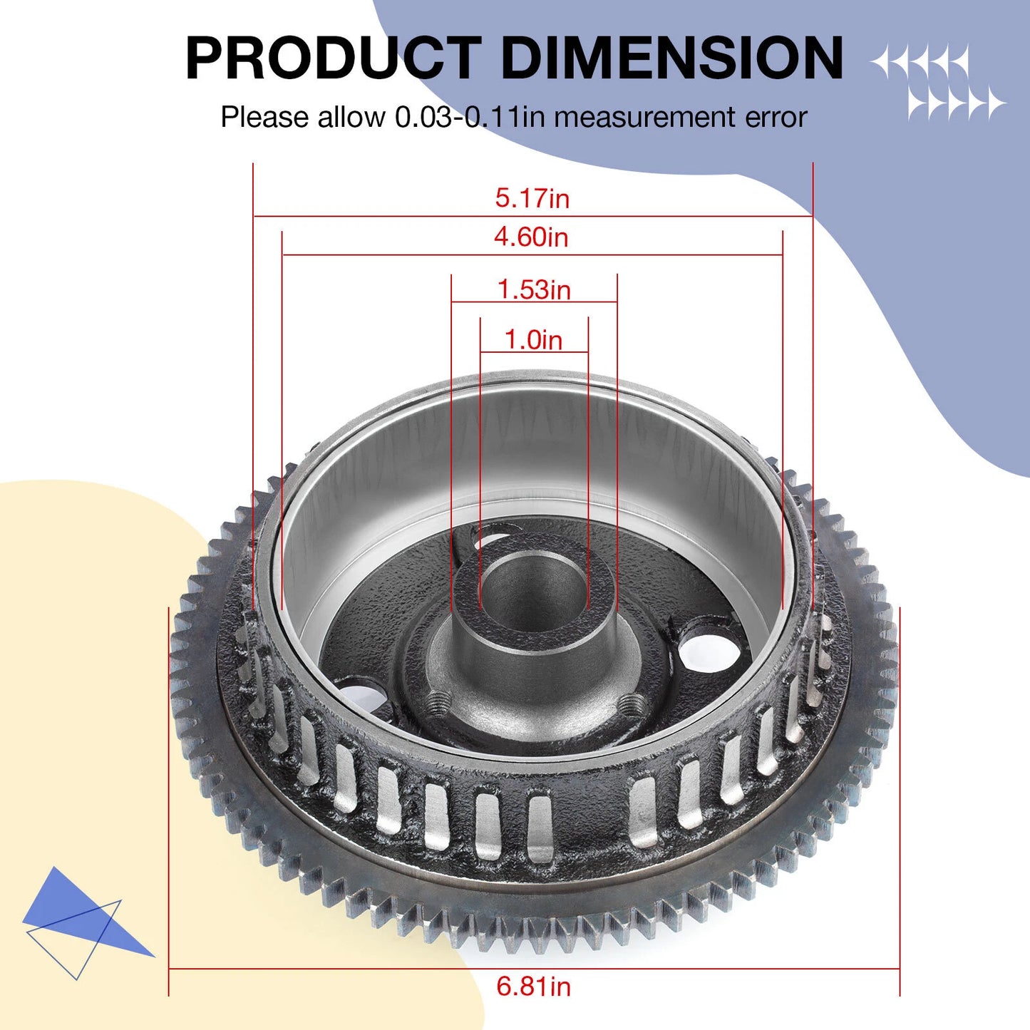 Flywheel for Polaris Sportsman/Ranger 500 (2006-2013)