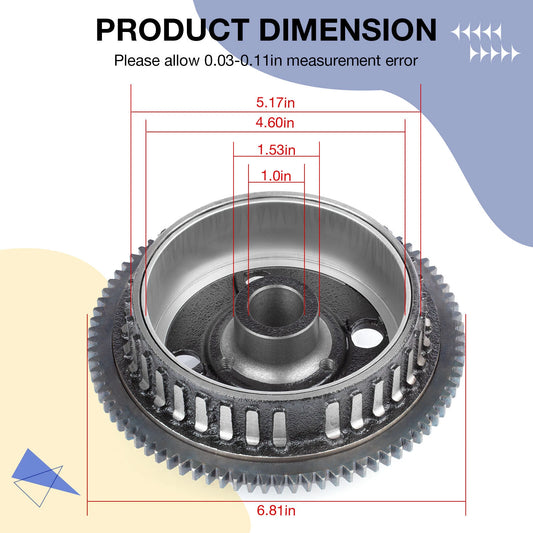 Flywheel for Polaris Sportsman/Ranger 500 (2006-2013)