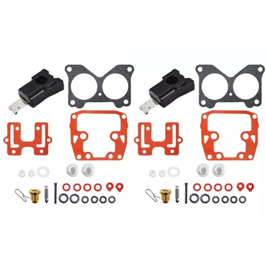 2Pcs Carburetor Rebuild Kit for Johnson/Evinrude V6 (18-7046)