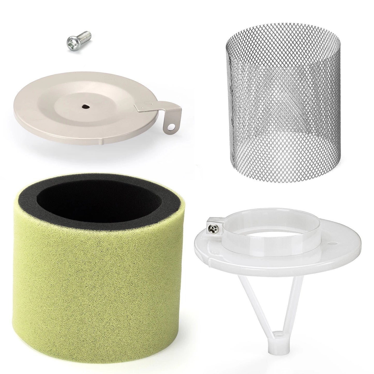 Air Filter w/ Guide Kit for Kawasaki Bayou 300/Prairie 300/400 (1989-2005)