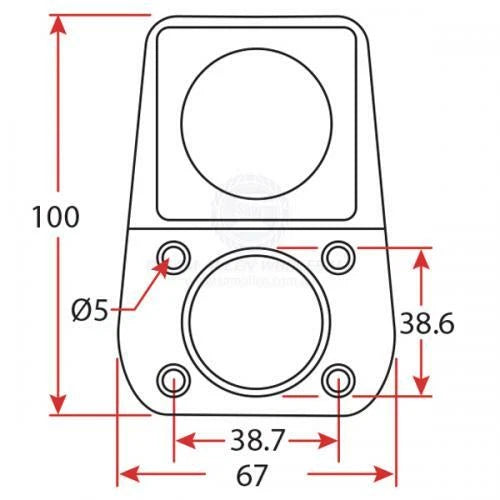 Blue Underwater LED Bung Light Super Bright 500 Lumens for All Boats