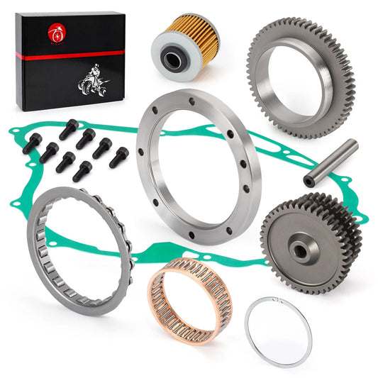 Starter Clutch Idler Gear Shaft Gasket for Yamaha V-Star 1100 XVS1100 (1999-2009)