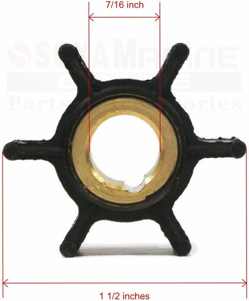 Outboard Water Pump Kit for Johnson Evinrude 4-8HP (396644)