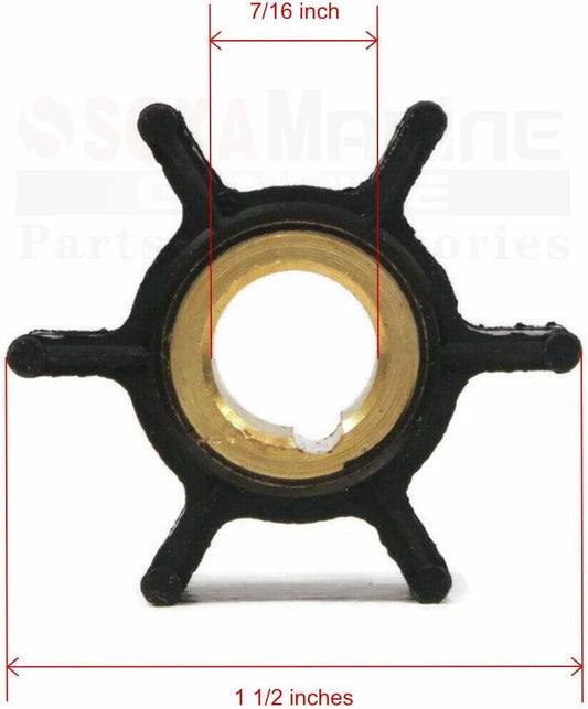 Outboard Water Pump Kit for Johnson Evinrude 4-8HP (396644)