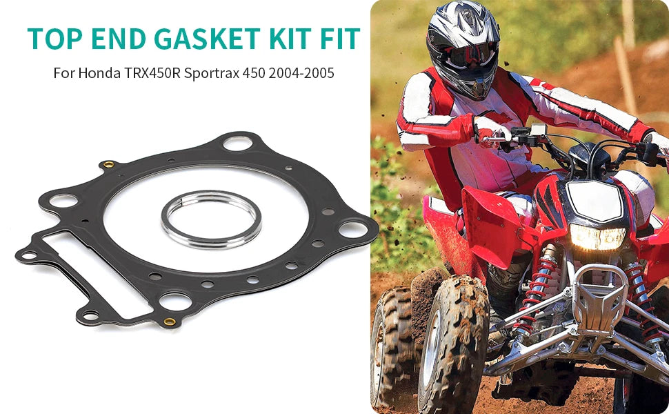 Complete Full Engine Gasket Set for Honda TRX 450R (2004-2005)