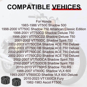 compare product Front Fuel Tank Rubber Mount for Honda VT500/600/750/CX500/650/XL175/250/350