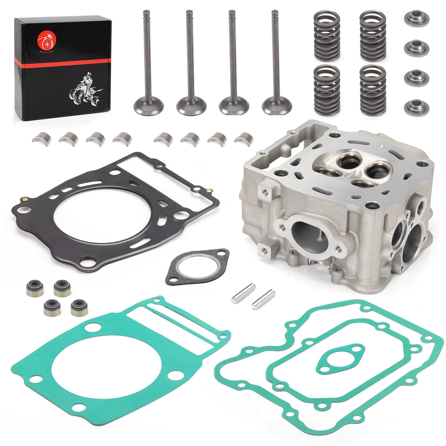 Engine Cylinder Head w/ Valve Gasket for Polaris Sportsman 450 (2006-2007)