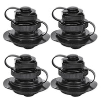 Set of 4 Inflatable Boat Air Valves 22mm for Inflatable Boats/Swimming Pools