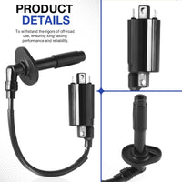 Ignition Coil & Spark Plug Cap for Kawasaki Ninja 250R EX250 (1988-2007)