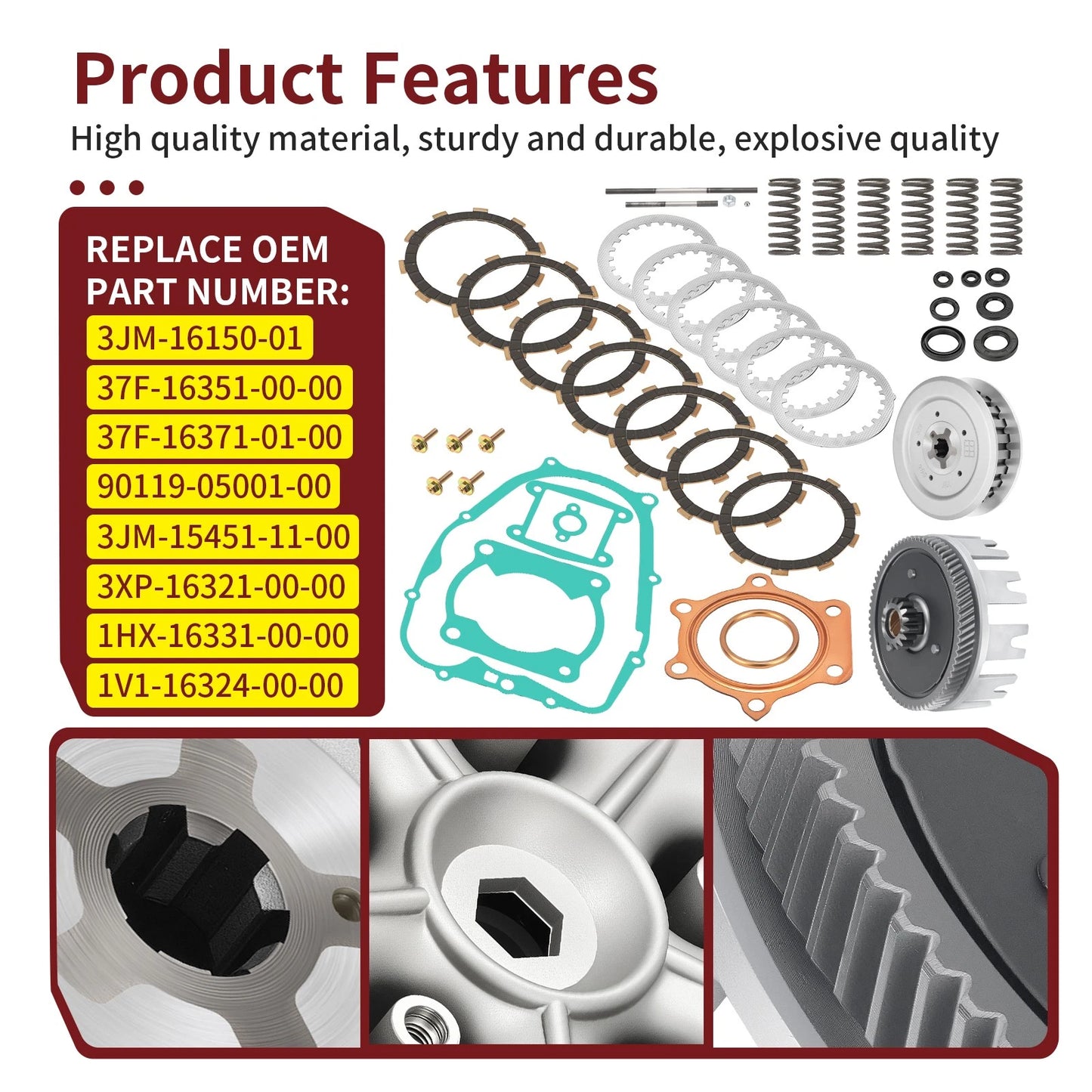 Clutch Kit for Yamaha Blaster 200-2006
