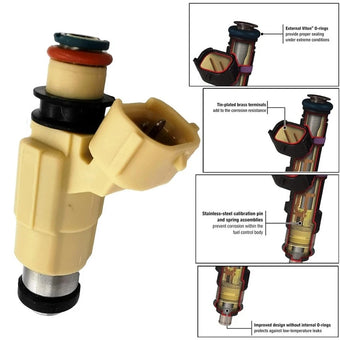 compare product Fuel Injector 4-Stroke for 02-12 Yamaha 200HP 225HP F200 F225 Outboard