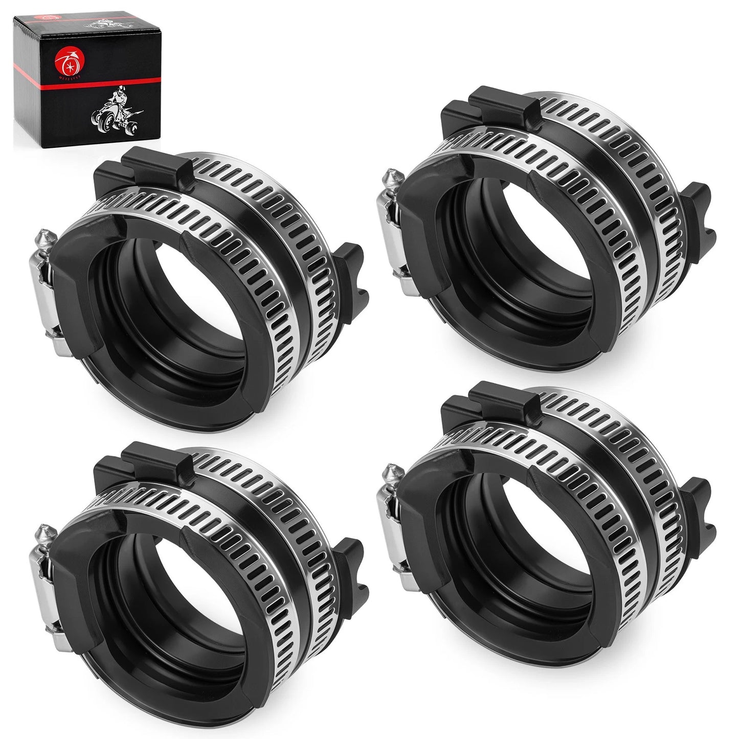 Carburetor Intake Manifold Boots 4pcs for Honda ST1100 (1991-2003)