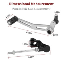 Shift Lever Gear Shifter Pedal for Kawasaki Z400 ABS ER400 (2019-2024)