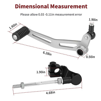 compare product Shift Lever Gear Shifter Pedal for Kawasaki Z400 ABS ER400 (2019-2024)