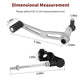 Shift Lever Gear Shifter Pedal for Kawasaki Z400 ABS ER400 (2019-2024)