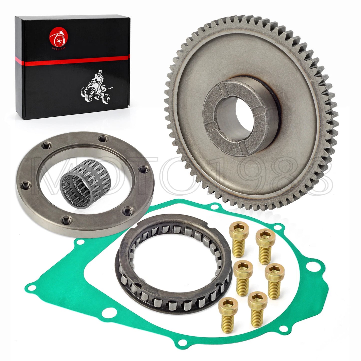 Starter Clutch & Idler Gear Bearing Kit for Yamaha Moto-4 350 YFM350ER (1987-1995)