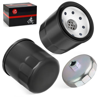 compare product 2 Pack Oil Filter w/ Wrench Tool for Kawasaki Ultra 250X/260X/300X/310X
