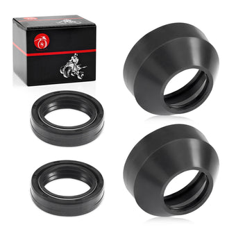 compare product Fork Oil Seals + Dust Wiper Seals for Honda CJ360T 1976-1977 CM400A/T/E/C 79-81