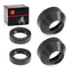 Fork Oil Seals + Dust Wiper Seals for Honda CJ360T 1976-1977 CM400A/T/E/C 79-81