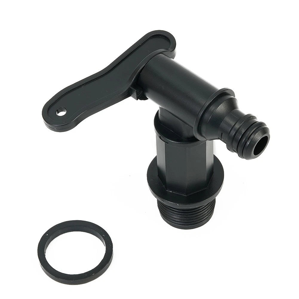 Fresh Waste Water Tank Drain Tap Adapter for Motorhome/Caravan/Boat/Camper