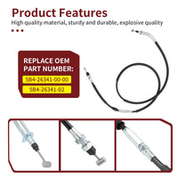 Yamaha Rhino 700 Brake Cable for 2008-2013 Models