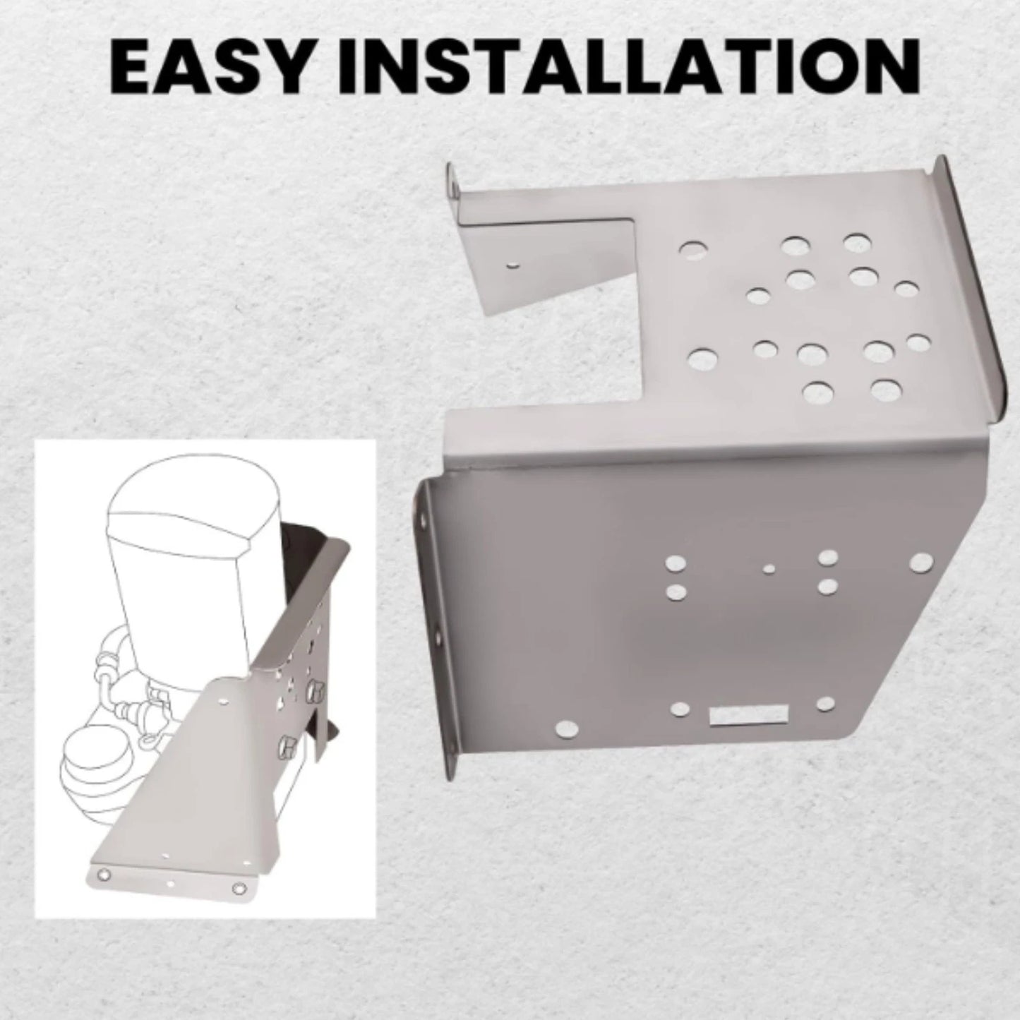 MerCruiser Alpha 1 Power Trim Tilt Pump Motor Base Stand Mount Bracket
