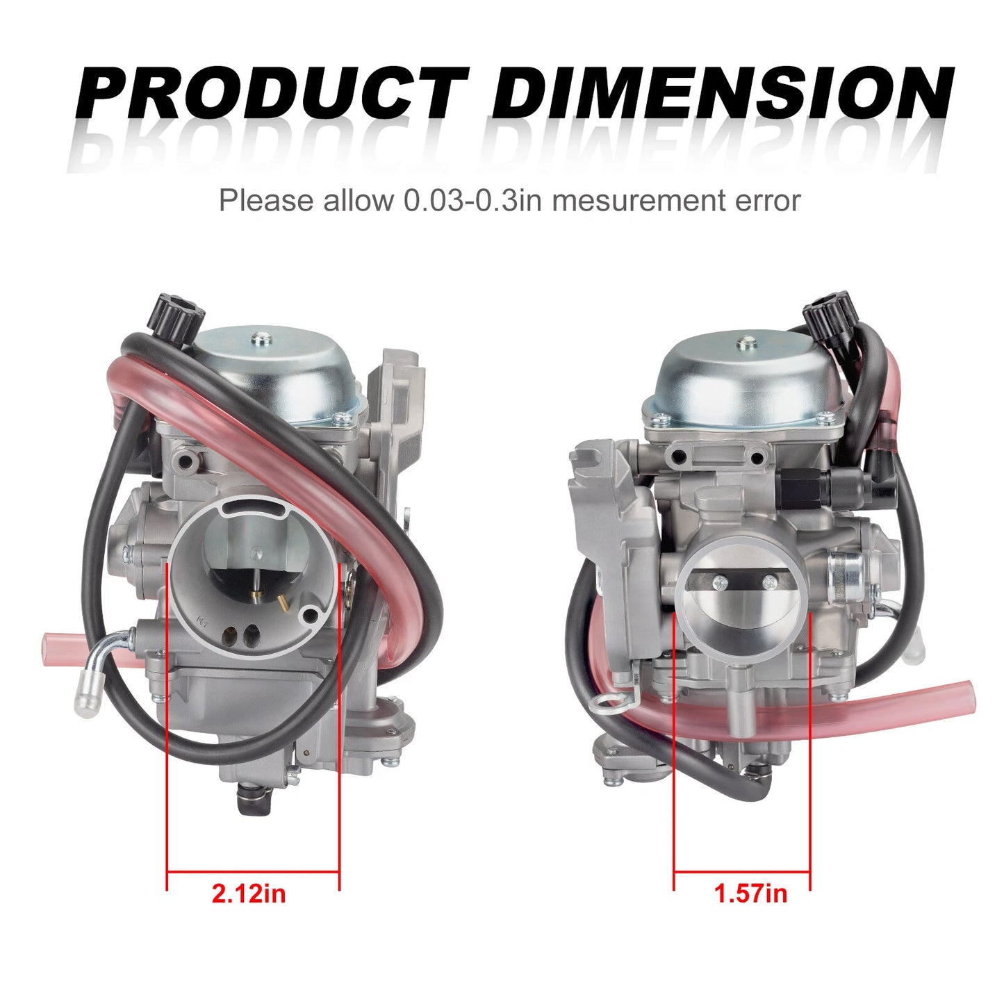 Carburetor with Filter for Arctic Cat 500 2003 MRP TBX/TRV Automatic