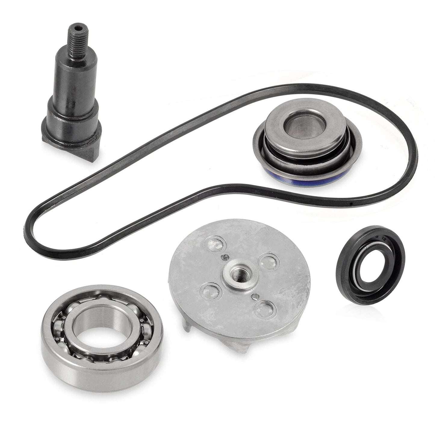 Water Pump Impeller with Shaft Gasket for Polaris Ranger 500/570 XP Crew